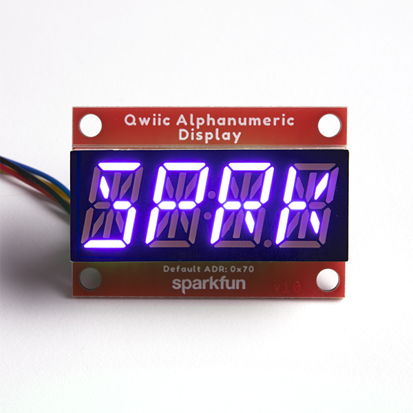SparkFun Qwiic Alphanumeric Display Kit