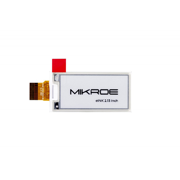 MIKROE E-Paper Display 2.13" - 122x250 Dots