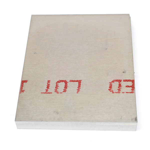 Aluminum Plate 4x5in. (Qty 5) - 1/4in. Thick