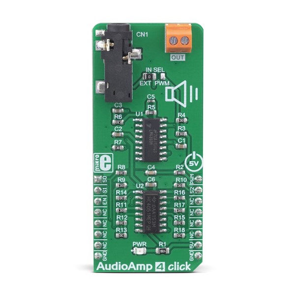 MIKROE AudioAmp 4 Click
