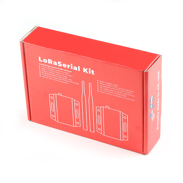 SparkFun LoRaSerial Kit - 915MHz (Enclosed)
