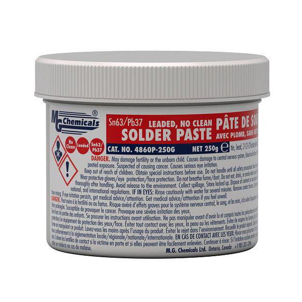 MG Chemicals 4860P Sn63/Pb37 Solder Paste No-Clean