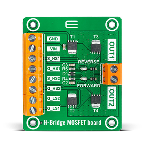 MIKROE H-Bridge MOSFET Board