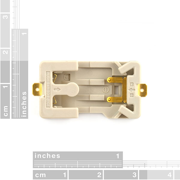 Coin Cell Battery Holder - 20mm (Sewable)