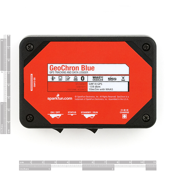 GeoChron Blue - Field-hardened GPS Logger with Bluetooth