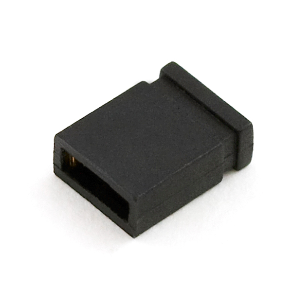 50-200pcs 2mm Micro Jumper Cap Pin Header Links Circuit Board Shunts Open Type 