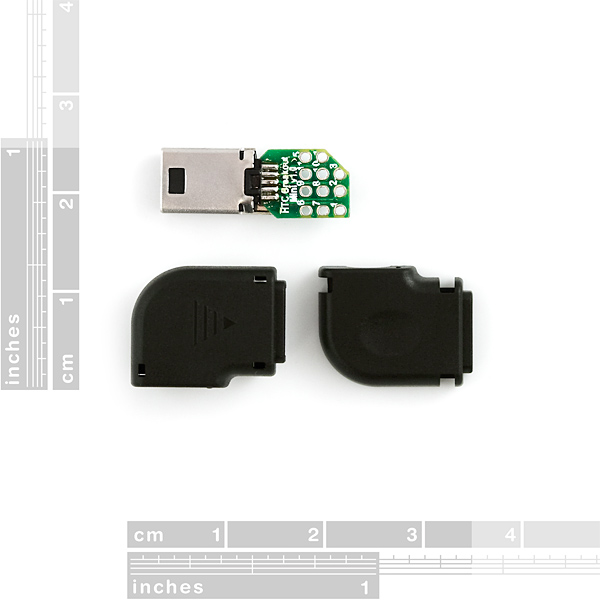 HTC ExtUSB 11 Pin USB Connector with Breakout
