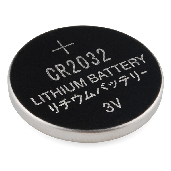 veer Gepland Spijsverteringsorgaan Coin Cell Battery - 20mm (CR2032) - PRT-00338 - SparkFun Electronics