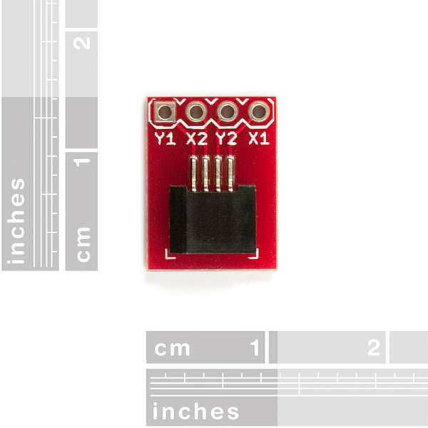 Color 24-Bit LCD 4.3" PSP Touch Screen Connector Breakout