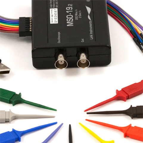 Hilsen udsultet hele USB Oscilloscope - MSO-19 - TOL-09263 - SparkFun Electronics