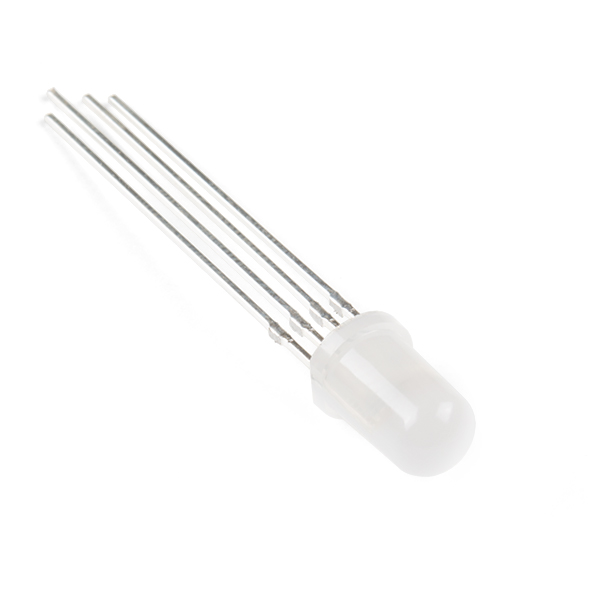 2 mm Diffused White Flashing LED's Pack of 5 