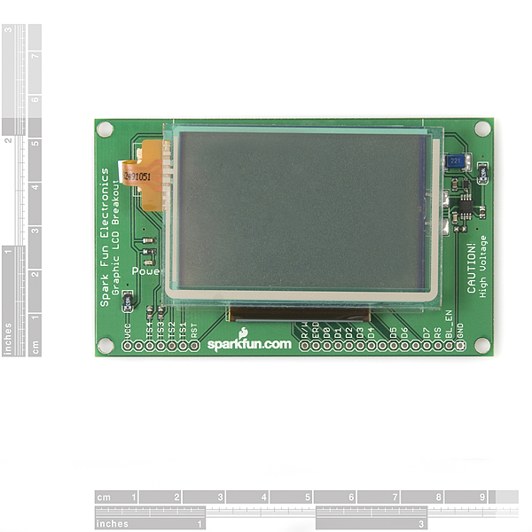 Graphic LCD CFAX Carrier Board