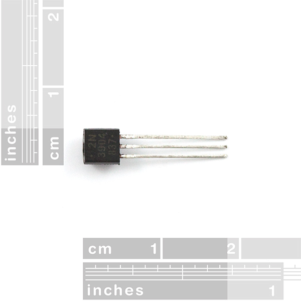 Transistor - NPN, 60V 200mA (2N3904)