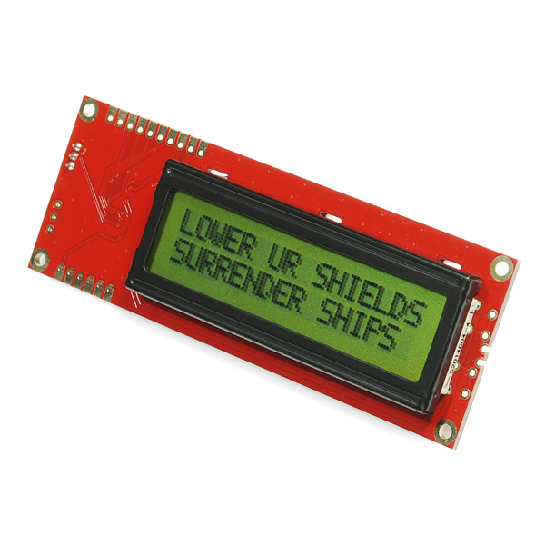 Serial Enabled LCD