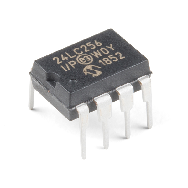 AT24C256 I2C Interface 256k Bits EEPROM Memory Module 8P Chip Holder