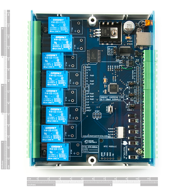 KTA-223 USB/RS485 Relay IO Board