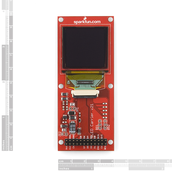 Graphic OLED Color Display 128x128 - Carrier Board