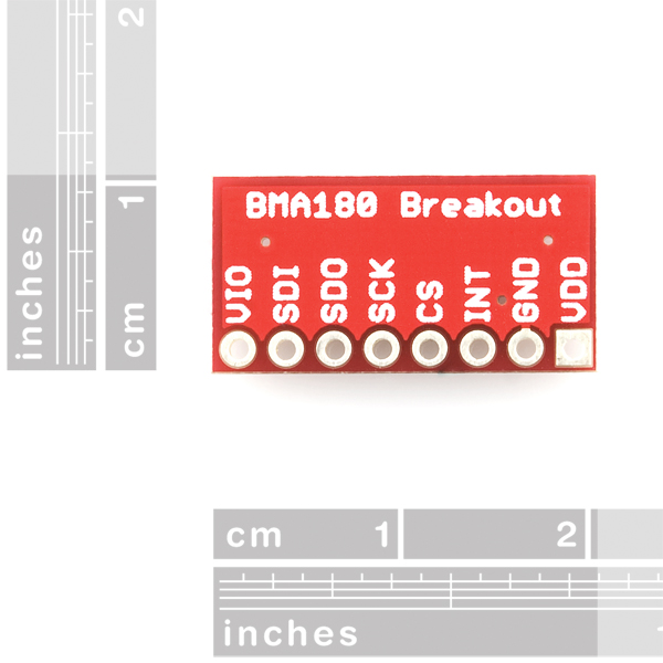 Triple Axis Accelerometer Breakout - BMA180