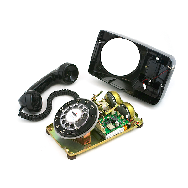 Bluetooth Portable Rotary Phone - Black