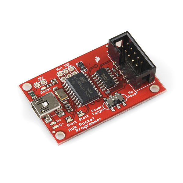throw dust in eyes Disability Unconscious Pocket AVR Programmer - PGM-09825 - SparkFun Electronics