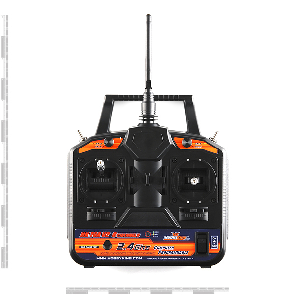 RC Transmitter and Receiver - 2.4GHz, 6-Channel