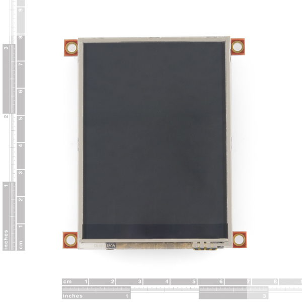 Serial TFT LCD - 3.2" with Touchscreen (uLCD-32PTGFX) (Sale)