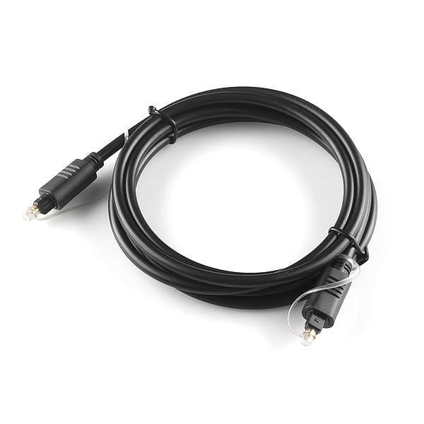 Fiber Optic TOSLINK Cable - 6ft