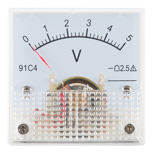 Volt Voltage Voltmeter Panel Meter DC 0-5V s875 