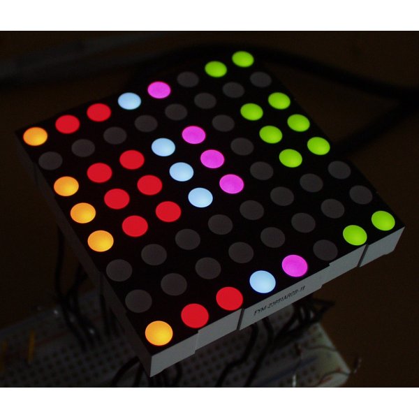 Den aktuelle Render Reskyd LED Matrix - Tri Color - Large - COM-00683 - SparkFun Electronics