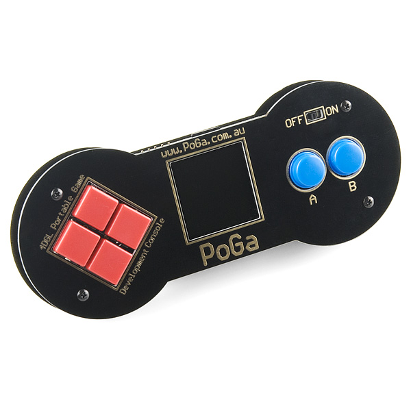 PoGa - Portable Game Development Console Kit - LCD-10343 - SparkFun  Electronics
