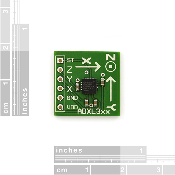 Triple Axis Accelerometer Breakout - ADXL330
