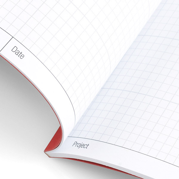 SFE Project Notebook - 10" x 7.5" (Red, White Pages)
