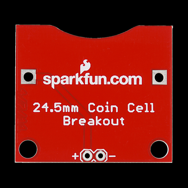 Coin Cell Battery Holder Breakout - 24.5mm (PTH)