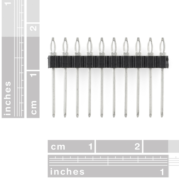 Solderless Headers - 10-pin Straight