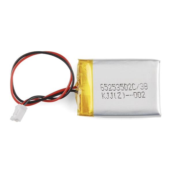 Polymer Lithium Ion Battery - 400mAh