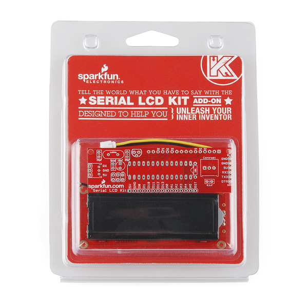 Serial LCD Kit - Retail