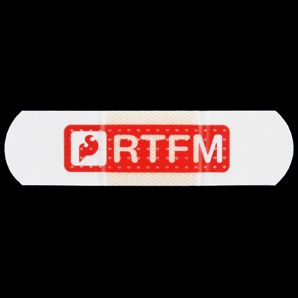 Adhesive Bandages - RTFM (5 pack)