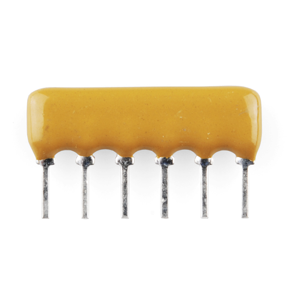 77061223P Resistor Networks amp; Arrays 22Kohms 6Pin 2% Bussed Pack of 100 