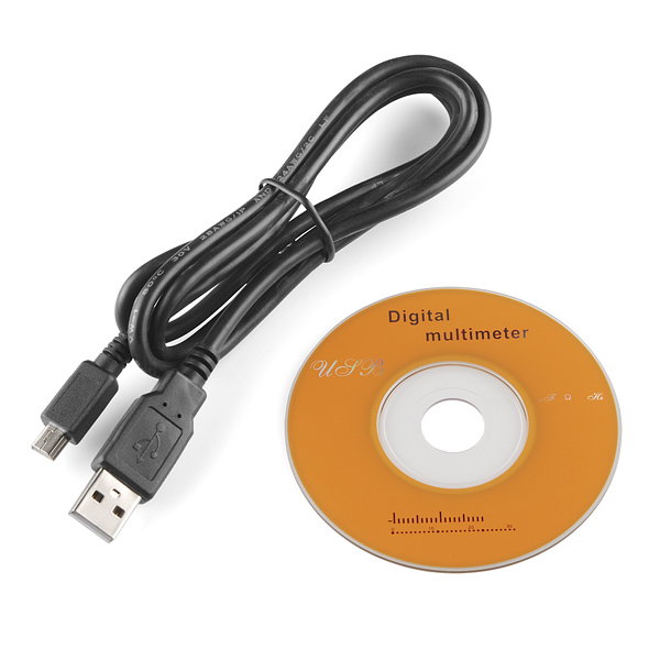 USB Digital Multimeter - Auto-Ranging (RS232 output)