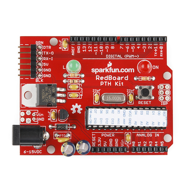 SparkFun RedBoard - PCB Add-on for Breadboard Kit