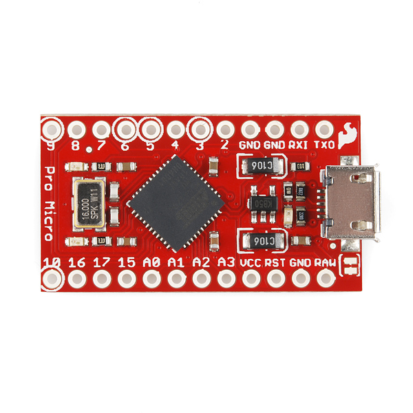 Pro Micro - 5V/16MHz - SparkFun - Tillverkare