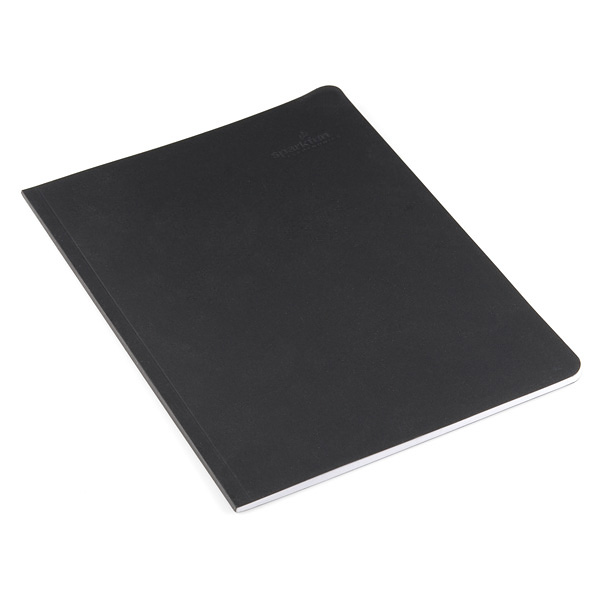 SFE Project Notebook - 10" x 7.5" (Black, Grey Pages)