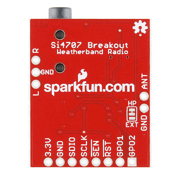 SparkFun Weather Band Receiver Breakout - Si4707