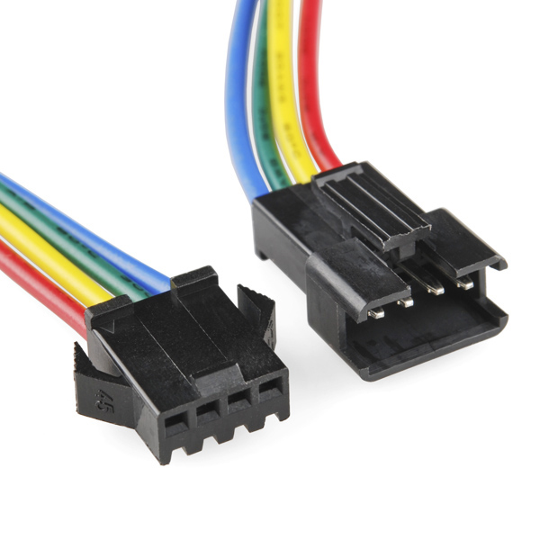 RGB LED Strip - Pigtail Connector (pair)