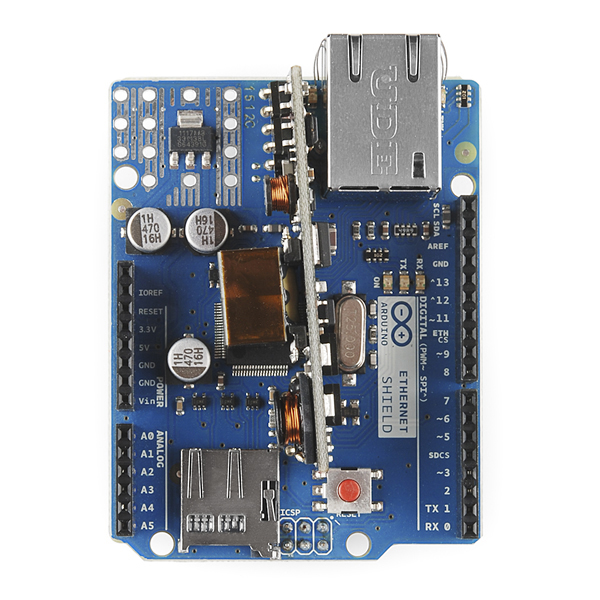Arduino Ethernet Shield with PoE Module