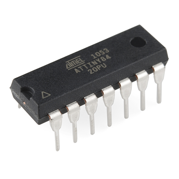 ATTINY 84 A mit/ohne DIP14 Sockel/Socket Mikrocontroller Microcontroller AVR