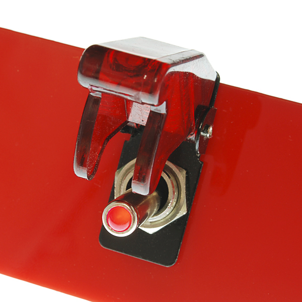 Pactrade Marine Red LED Dot Toggle Switch and Safety Switch Flip Cap Cover