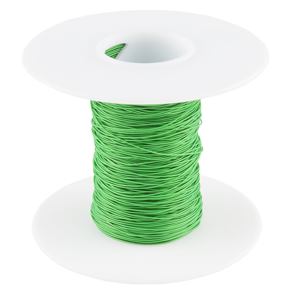 Wire Wrap Wire - Green (30 AWG)
