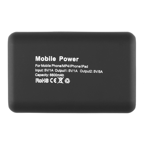 USB Battery Pack - 6600 mAh