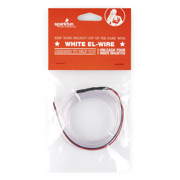 EL Wire - White Retail